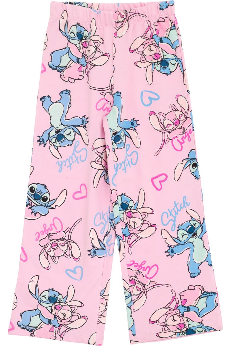 Lilo & Stitch Fleece 2-Piece Sweatshirt and Pants Set, Alternate, color, Pink Stitch Angel