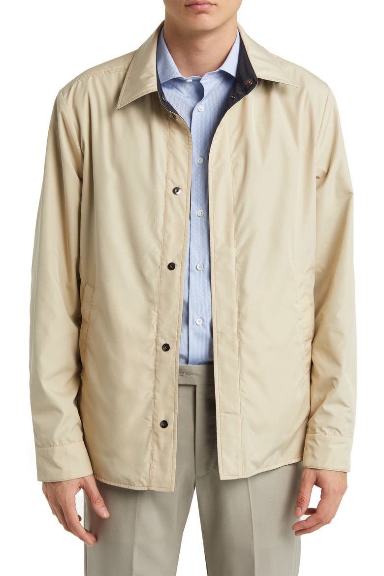 Reversible Snap Front Jacket, Alternate, color, NAVY