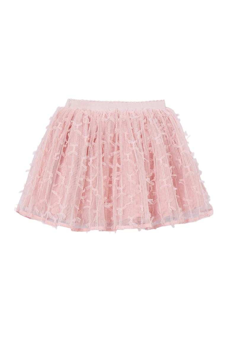 Tulle Skirt With Layered Texture, Main, color, Pink