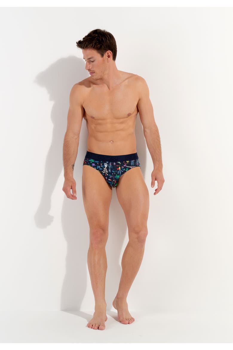 Cactée Mini Briefs, Alternate, color, Multico Print