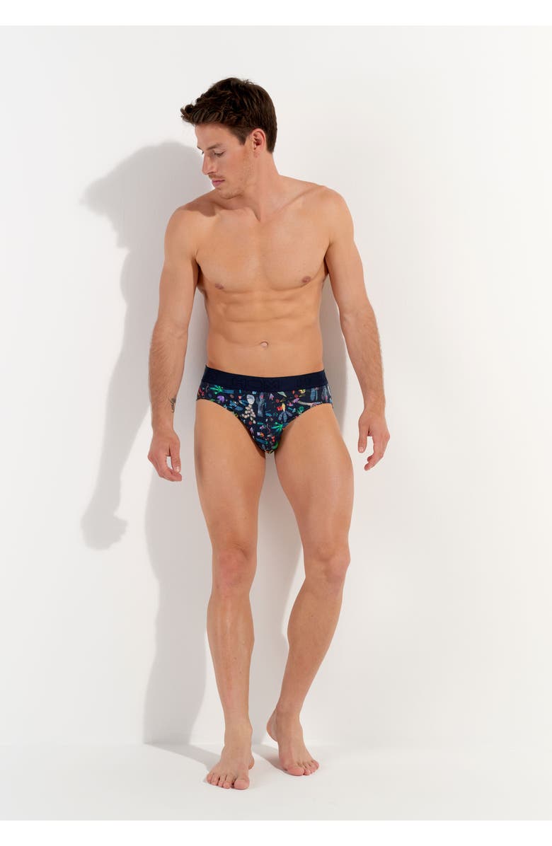 HOM Cactée Mini Briefs, Alternate, color, Multico Print