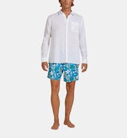 Vilebrequin Men's Linen Solid Shirt