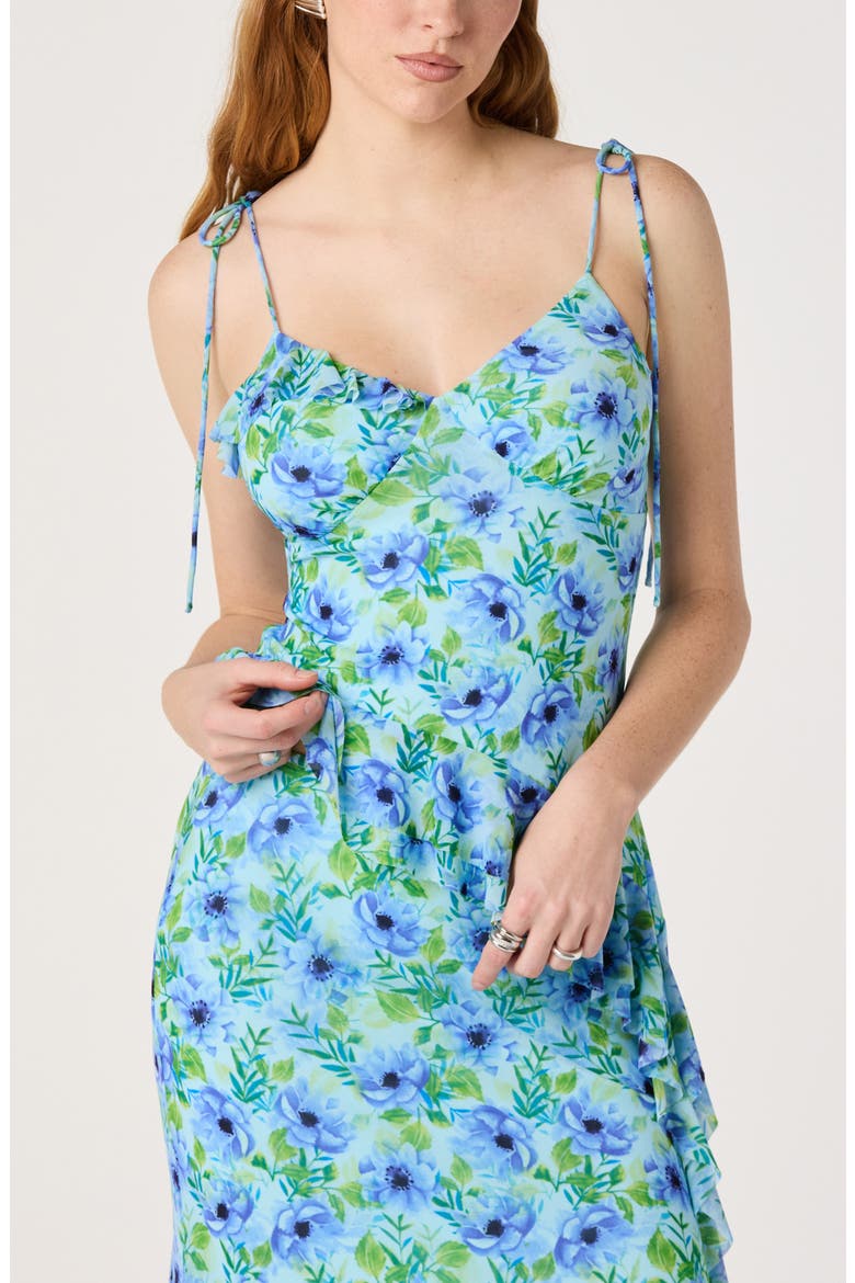 Mejra Floral Print Camisole, Alternate, color, BLUE FLORAL