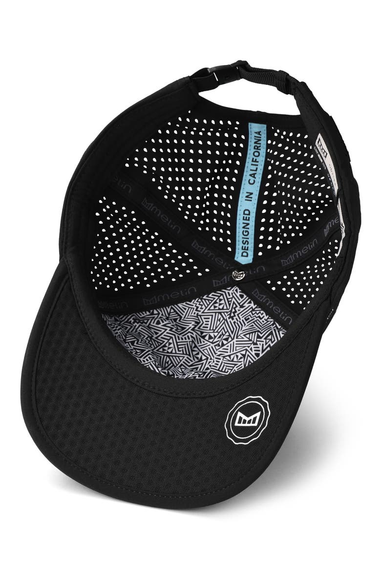 Odysea Packable Hydro Snapback Ball Cap, Alternate, color, BLACK