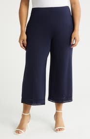 Lysse Sienna Ponte Wide Leg Crop Pants