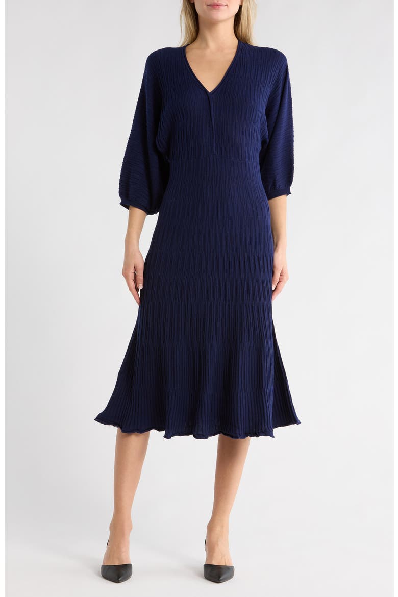 Balloon Sleeve Midi Sweater Dress (Women) | Nordstromrack