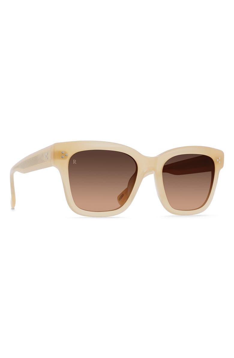 RAEN Breya 54mm Square Sunglasses, Alternate, color, Nectar/ Apricot Gradient