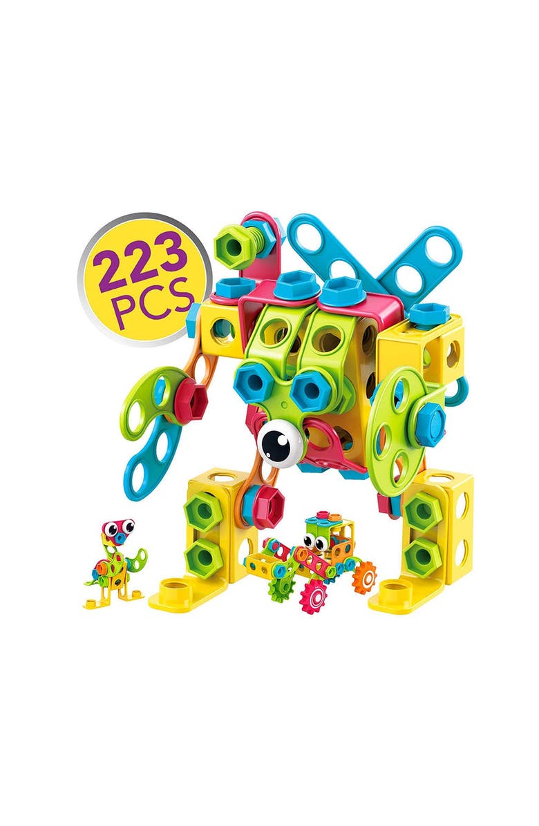 CONTIXO 223 Pcs Mega Mechanic 3D Building Block Set, Alternate, color,