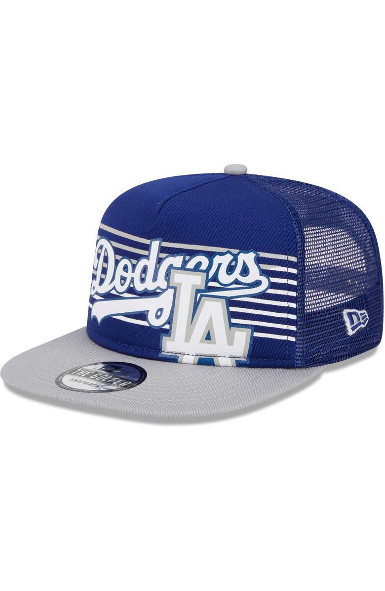 New Era Men's New Era Royal Los Angeles Dodgers Speed Golfer Trucker Snapback Hat, Main, color, Royal