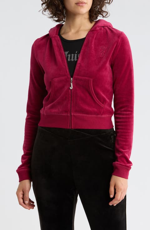 Heritage Velour Zip-Up Hoodie