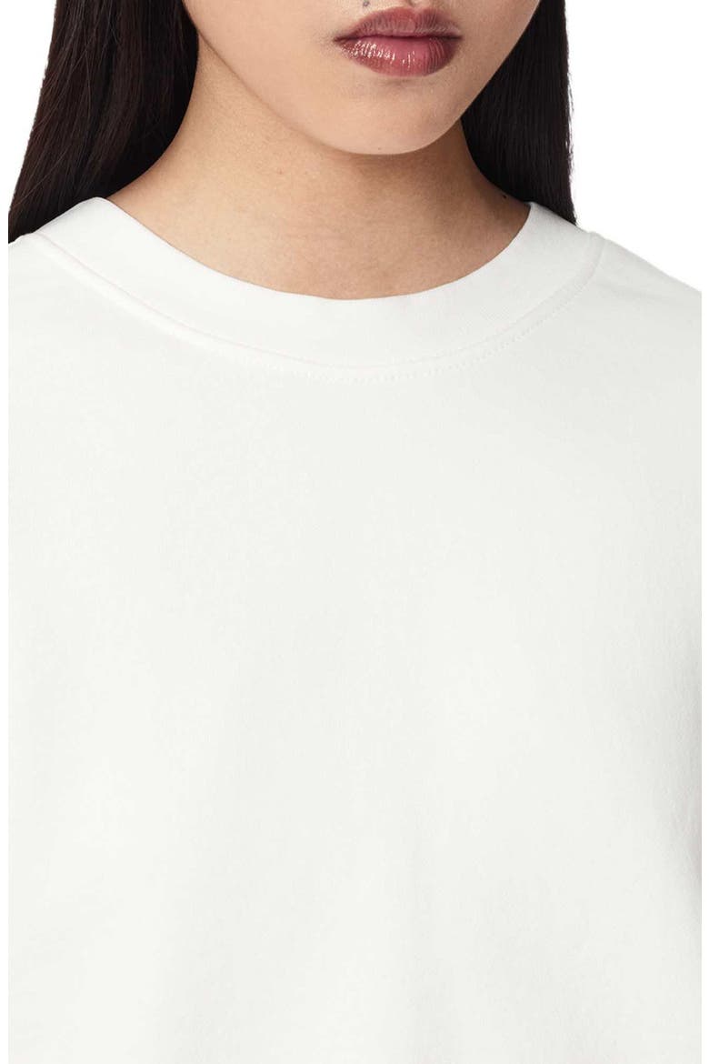 Esme Pippa Crochet Heart Back Sweatshirt, Alternate, color, ECRU WHITE