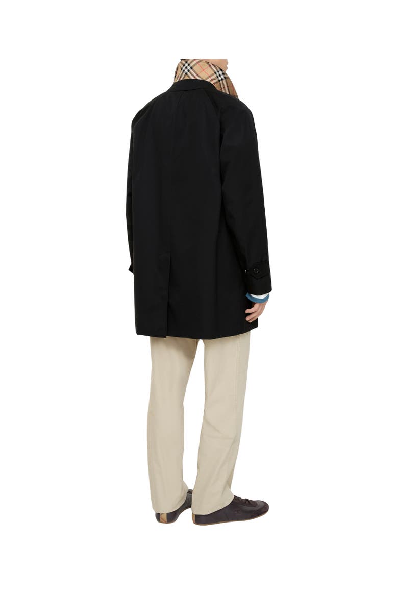 Short Camden Heritage Car Coat, Alternate, color, Black