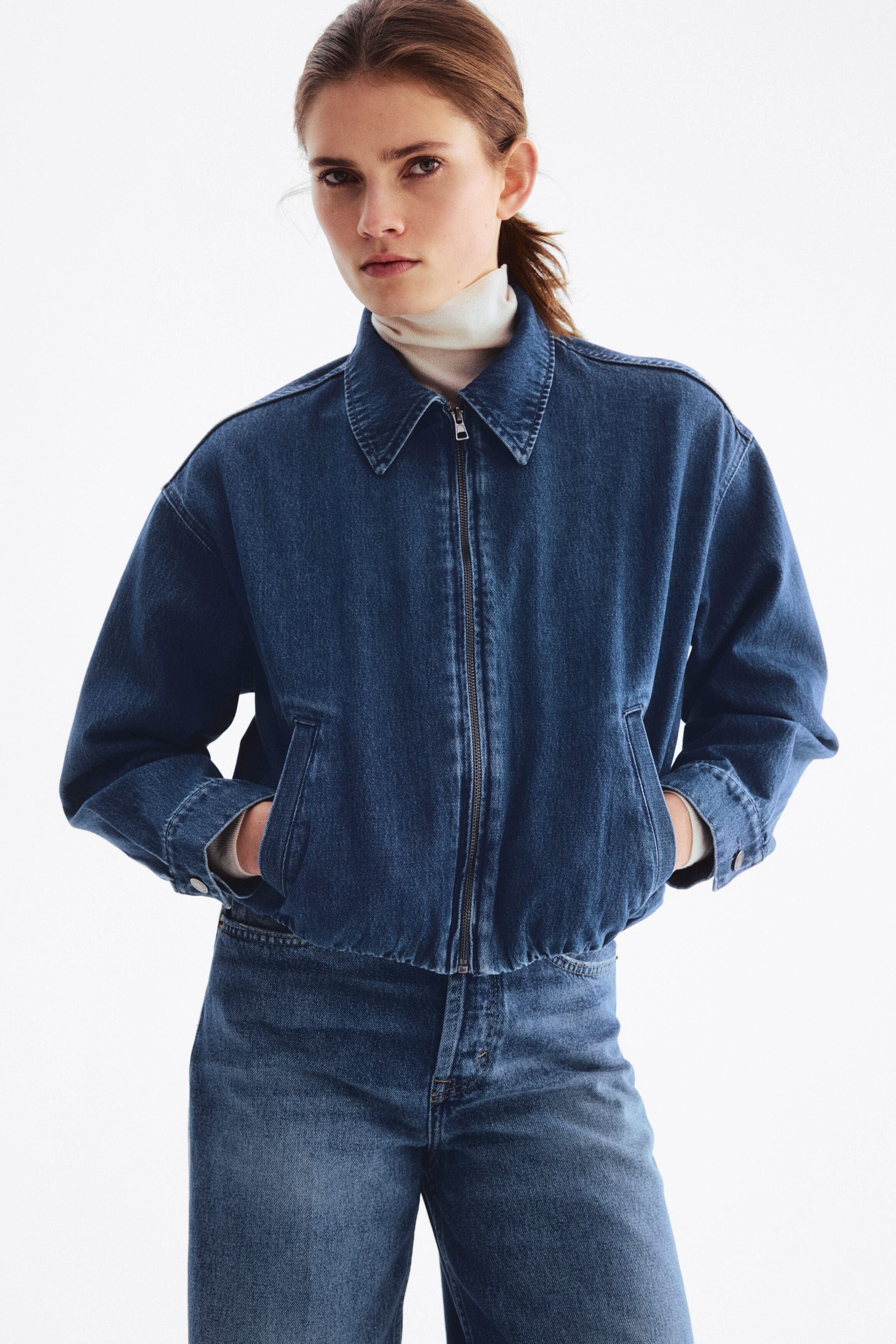 Oversized Denim Jacket - image 4