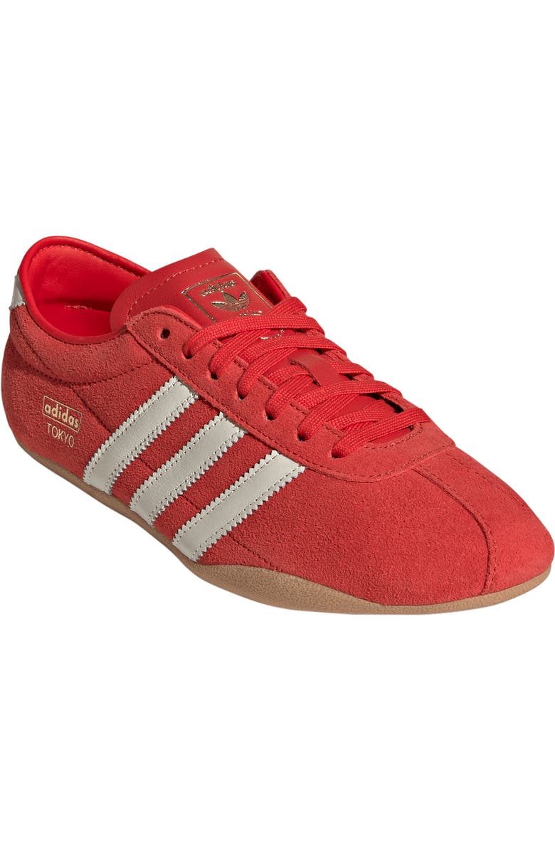 adidas Tokyo Low Top Sneaker, Main, color, Red/ Off White/ Gum 3