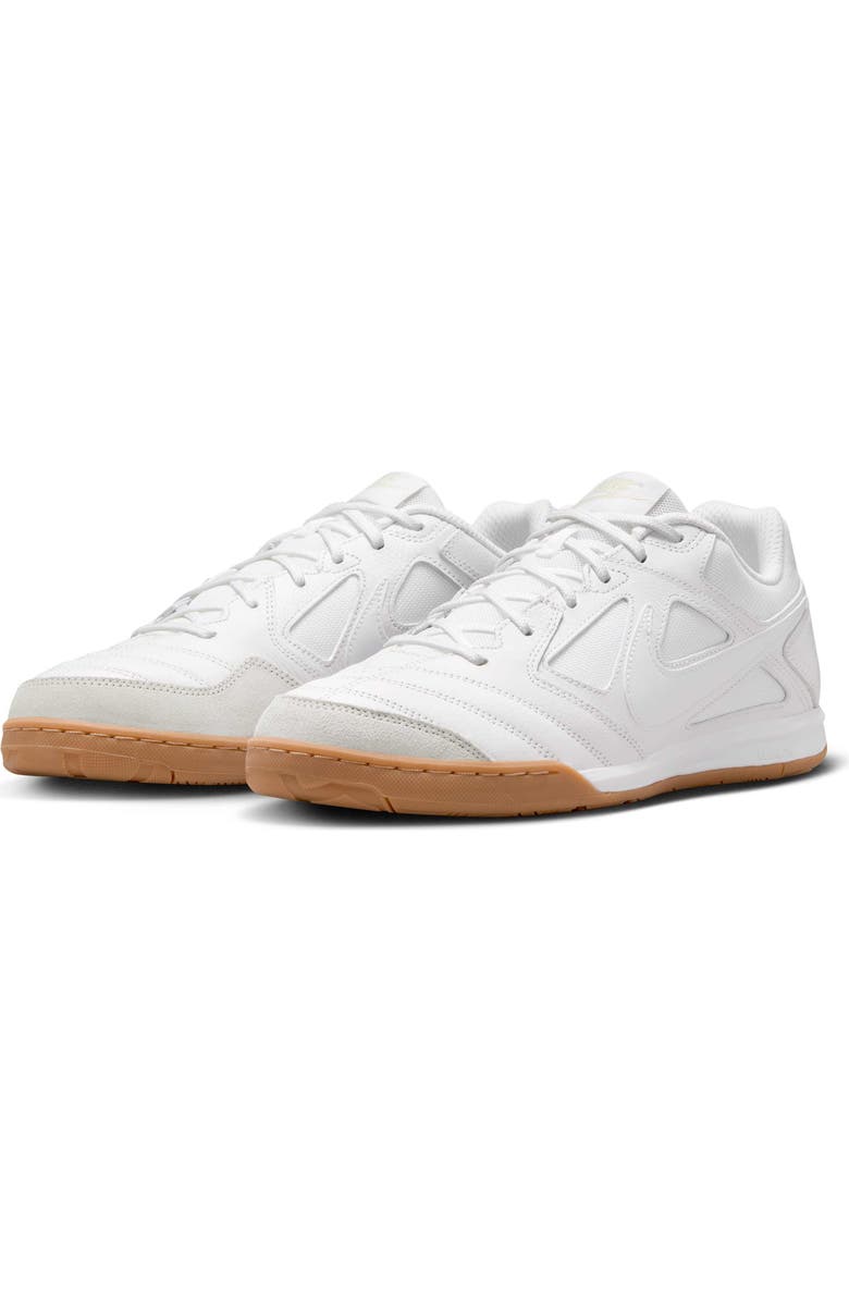 Nike Gato Soccer Sneaker, Main, color, 100 White/White