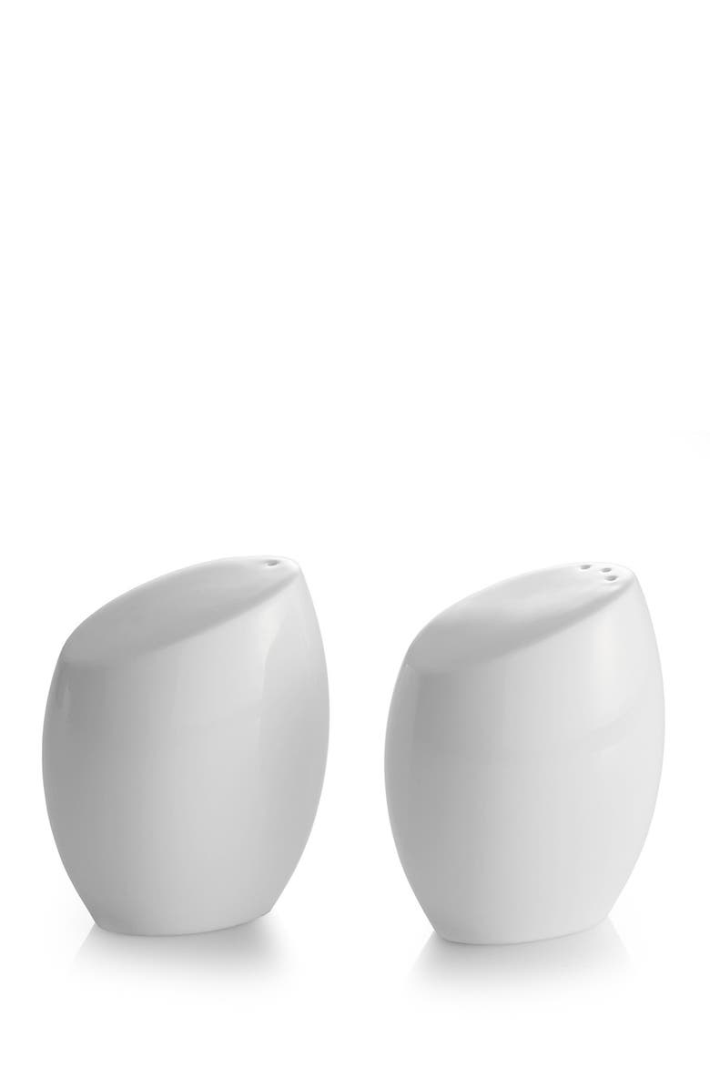 Nambé Skye 2-Piece Salt & Pepper Shaker Set, Main, color, 