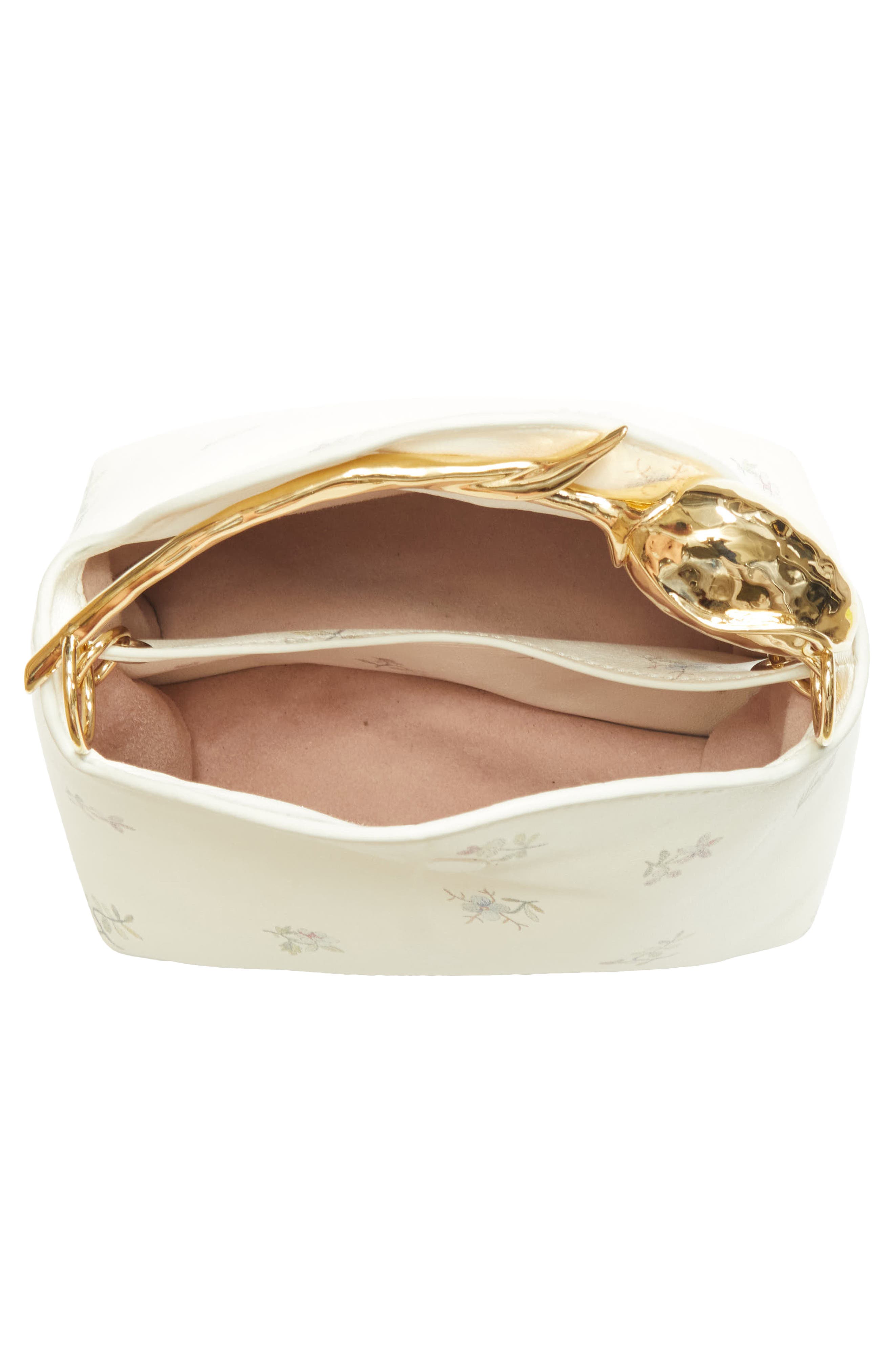 Erdem Mini Bloom Bag, Alternate, color, Natural