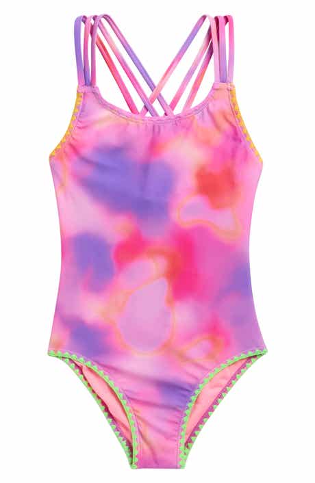 Beach Lingo Kids' Strappy One-Piece Swimsuit