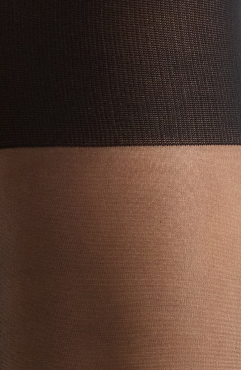 Nordstrom Everyday Sheer Control Top Tights, Alternate, color, Black