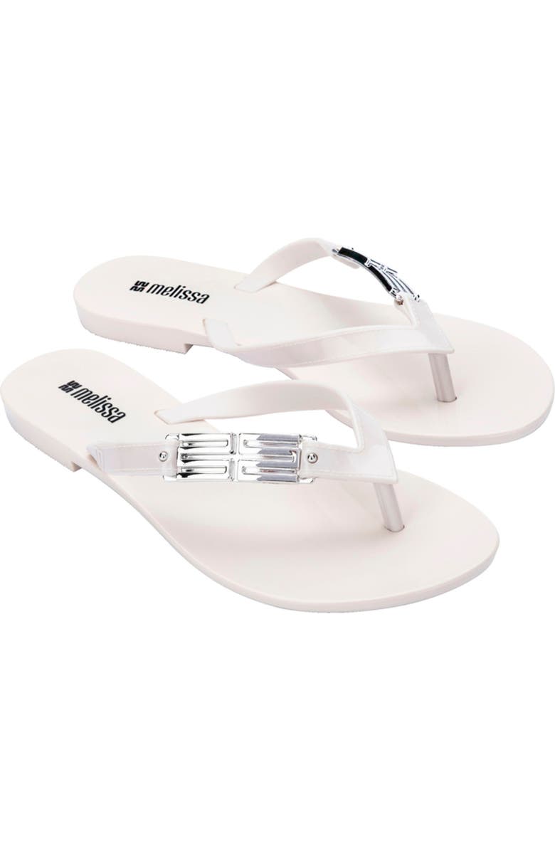 Melissa Harmonic Flip Flop, Main, color, White