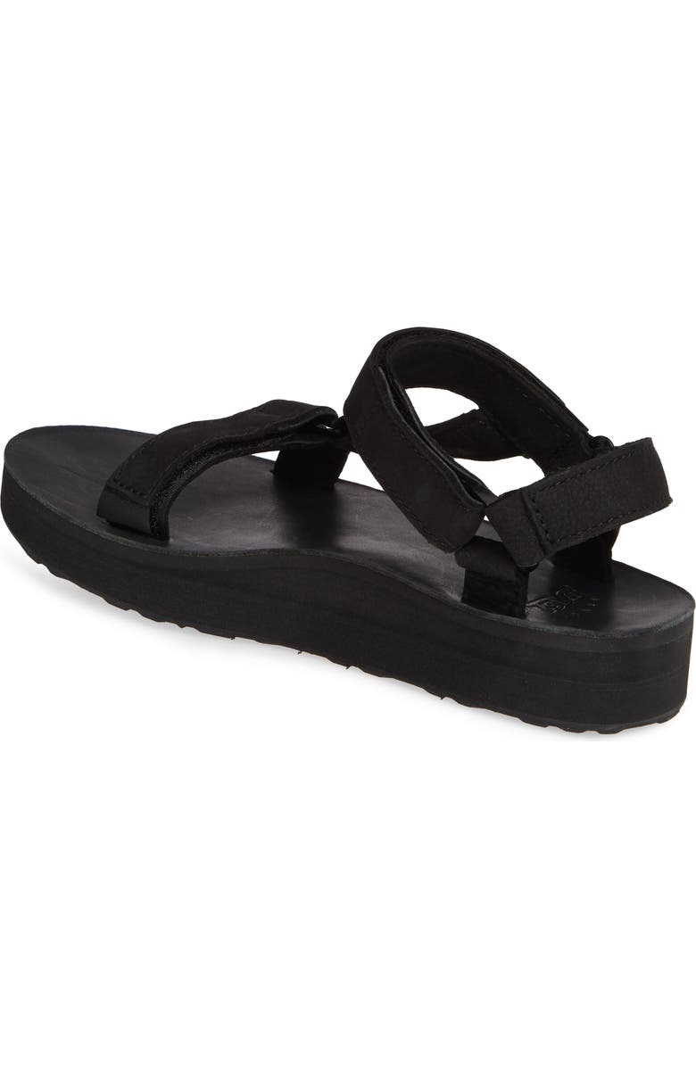 Teva Midform Universal Leather Sandal, Alternate, color,