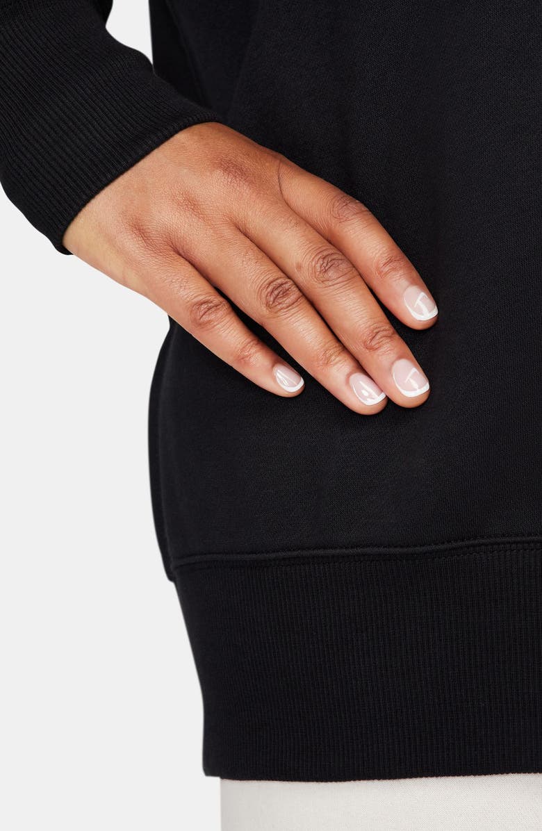 Nike Sportswear Phoenix Sweatshirt, Alternate, color, Black/ Sail