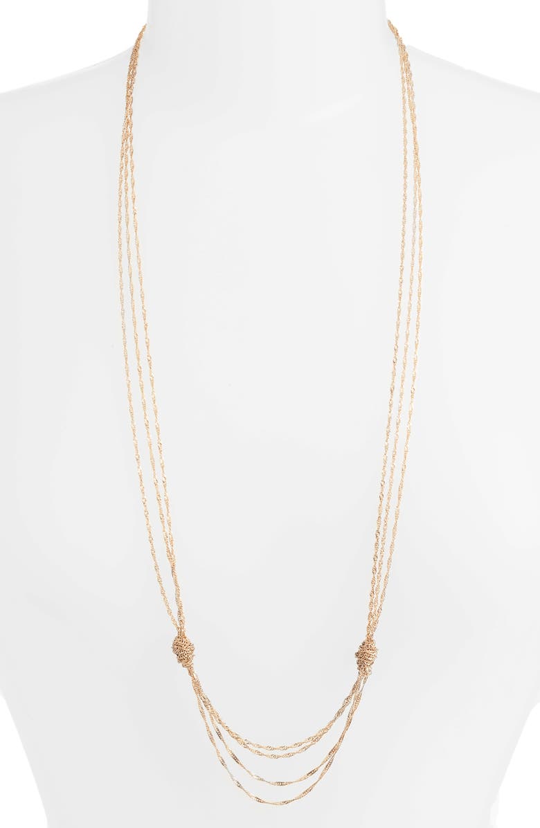 Sézane Jenny Layering Necklace, Main, color,
