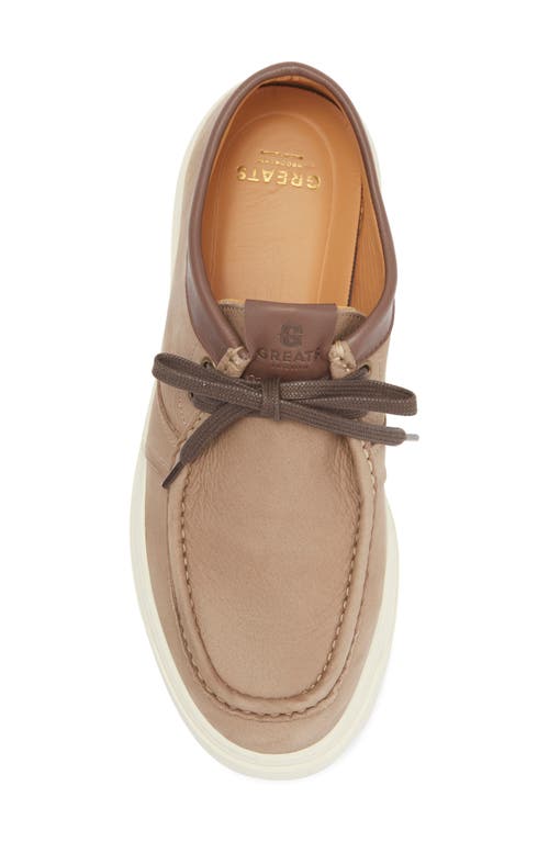 Greats Wallabee Boot In Tan