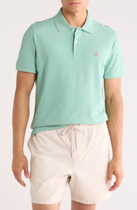 Slim Fit Solid Cotton Piqué Polo