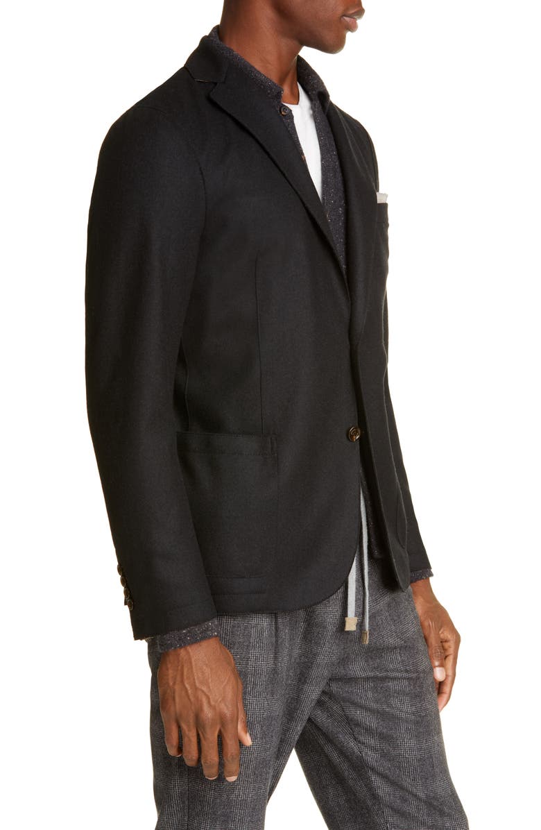 Eleventy Slim Fit Wool Blend Sport Coat, Alternate, color, 