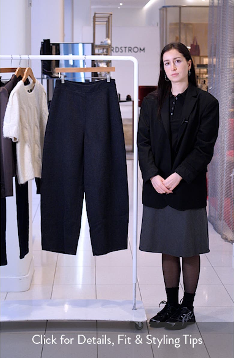 Selection Wool Blend Balloon Pants, sales video thumbnail