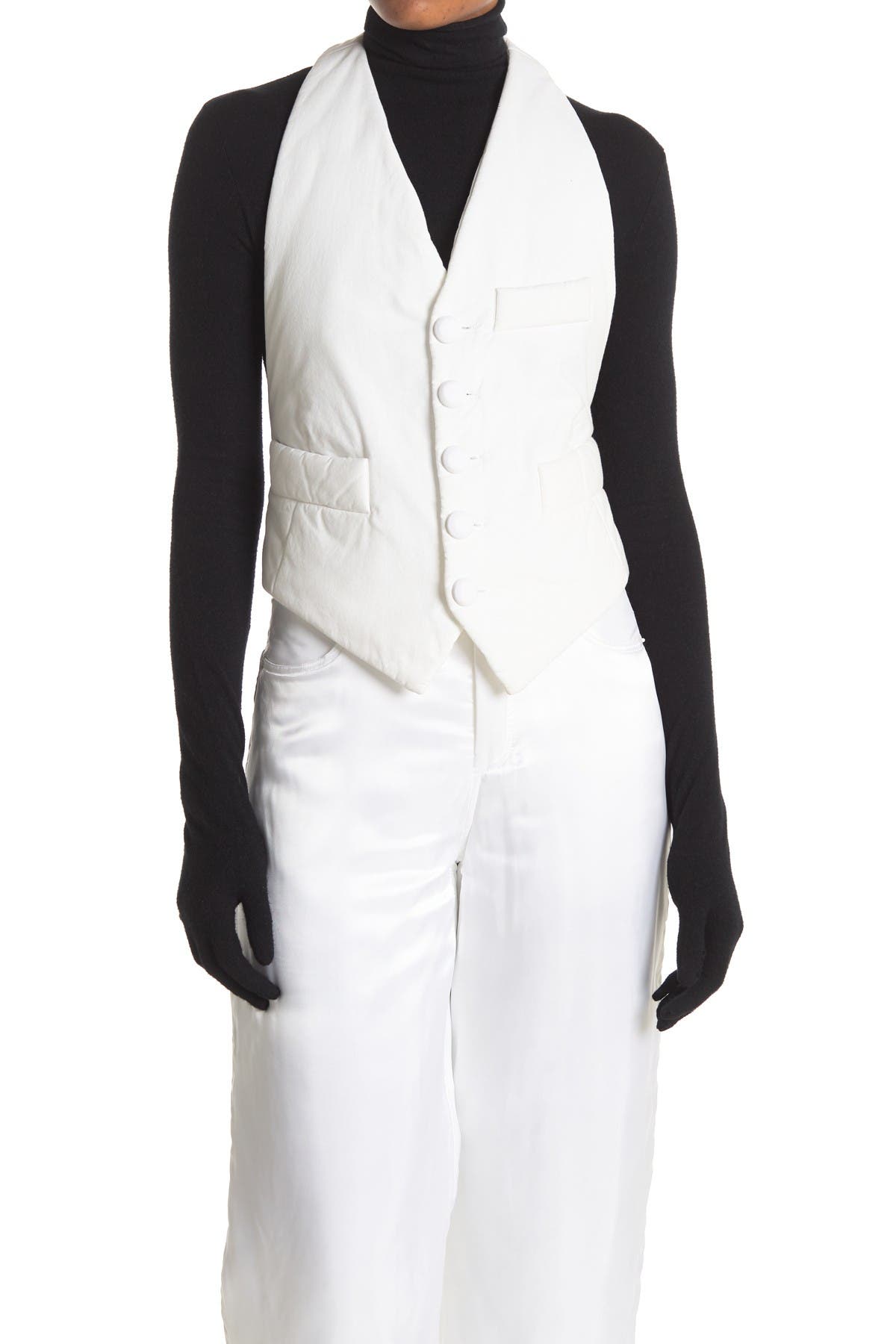 Maison Margiela Halter Tuxedo Vest (Women) | Nordstromrack
