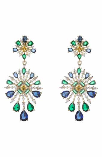 EYE CANDY LOS ANGELES The Luxe Collection Mariana Cubic Zirconia Statement Earrings