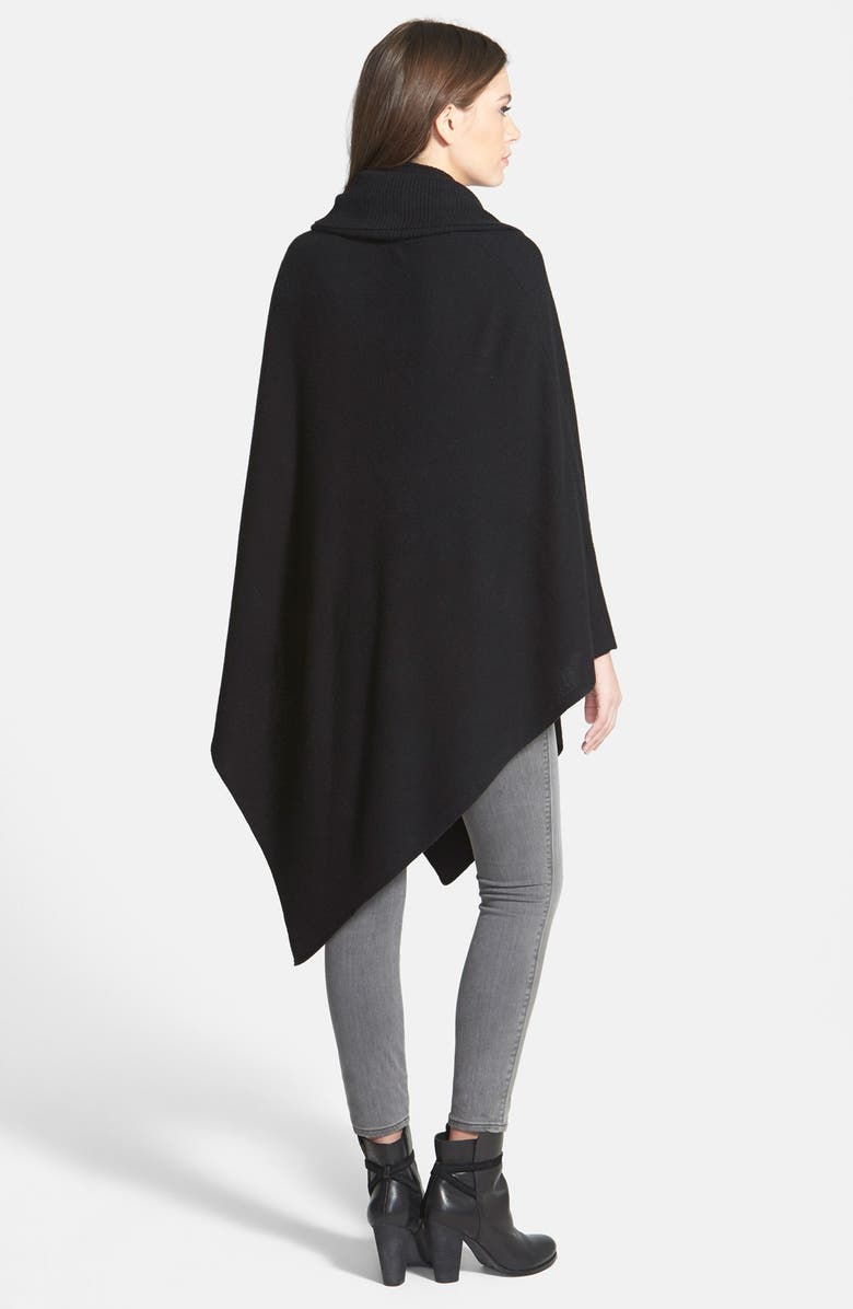 Nordstrom Collection Cashmere Poncho with Removable Cowl, Alternate, color, 
