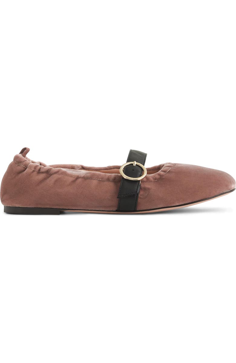 J.Crew Velvet Mary Jane Flat, Alternate, color,