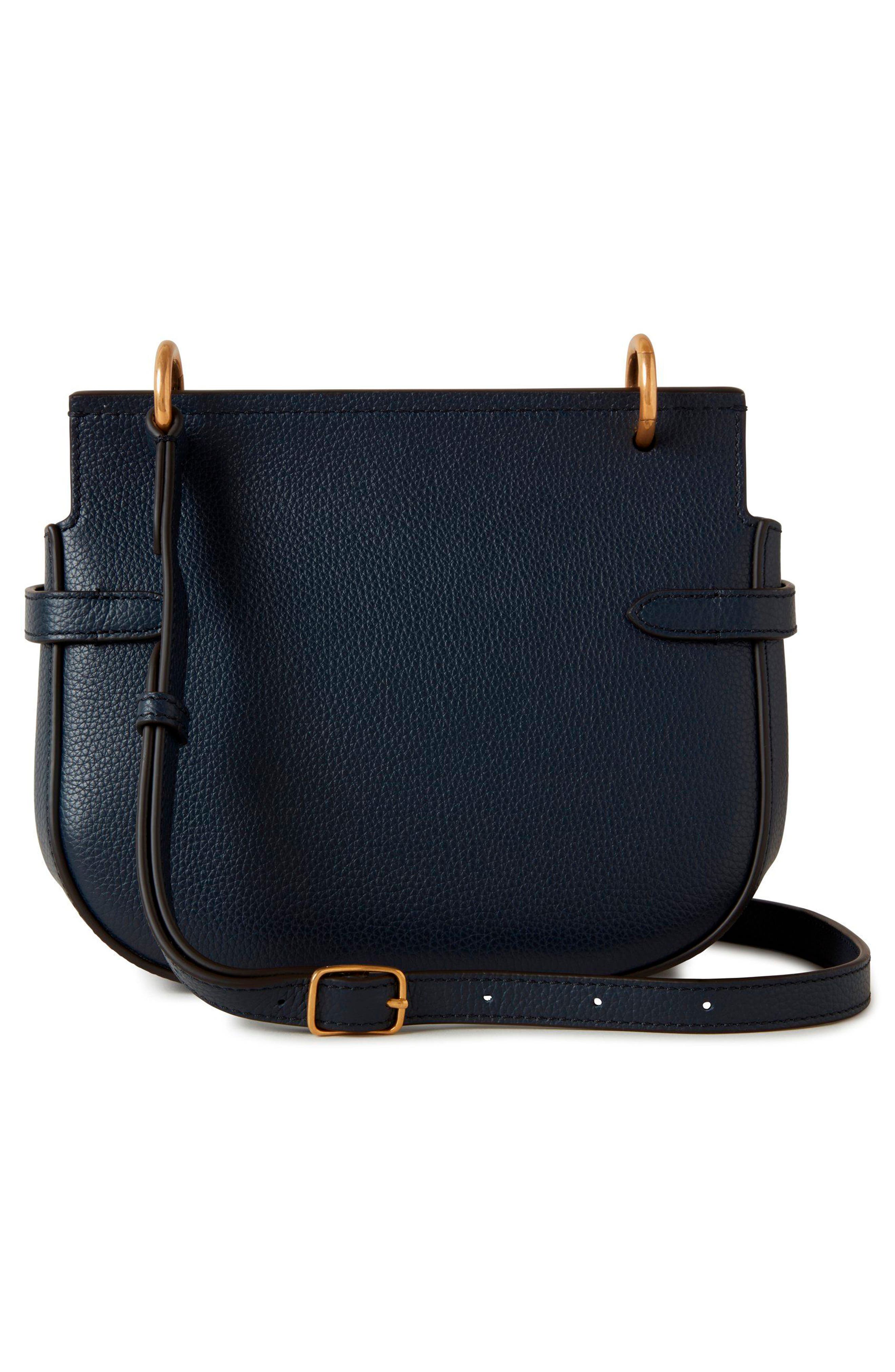 Small Amberley Leather Satchel, Alternate, color, NIGHT SKY