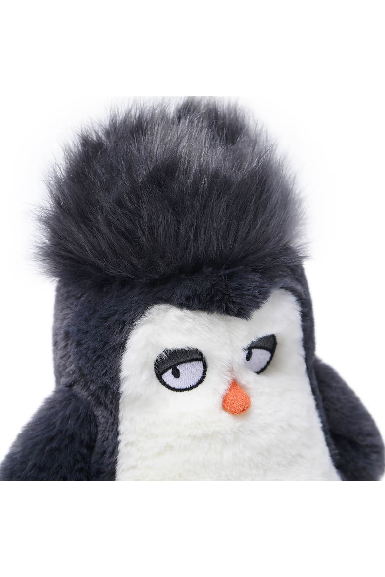 7 Inch Straight Hair Penguin Weighted Stuffed Animal, Alternate, color, Multicolored