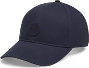 Moncler Embroidered Logo Patch Adjustable Baseball Cap