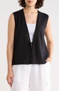 Eileen Fisher Tie Front Sweater Vest