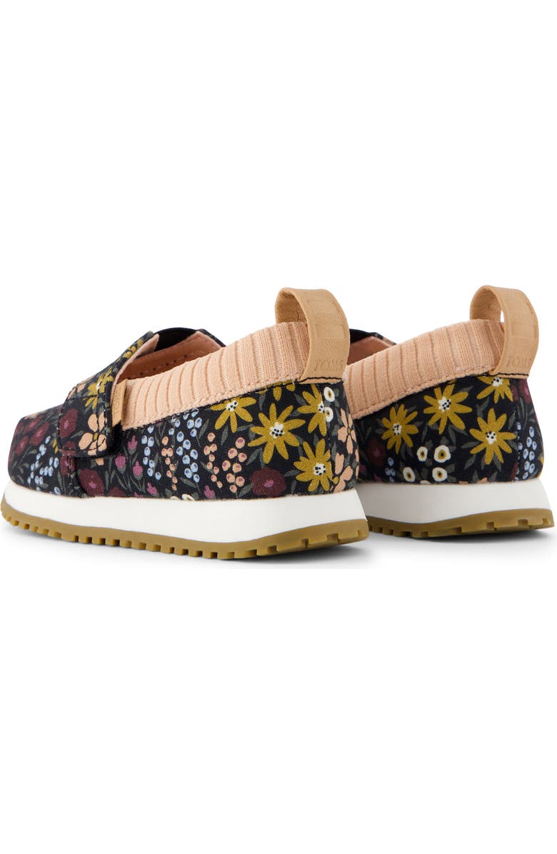 TOMS Kids' Areside Slip-On Sneaker, Alternate, color, Black