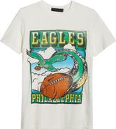Junk Food Eagles Sky Cotton Graphic T-Shirt