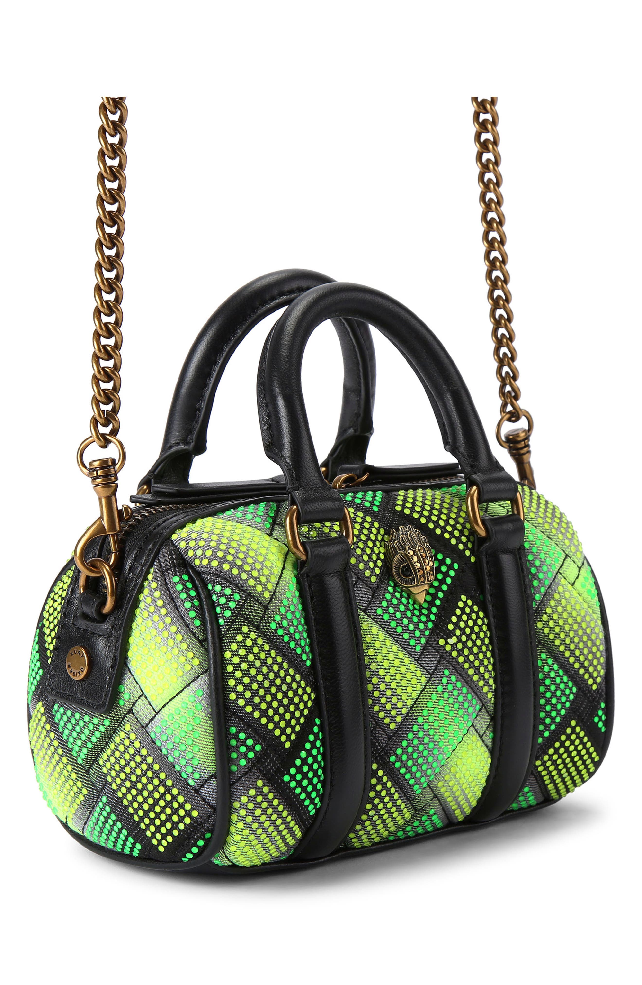 Kurt Geiger London Extra Small Kensington Boston Quilted Satchel, Alternate, color, 