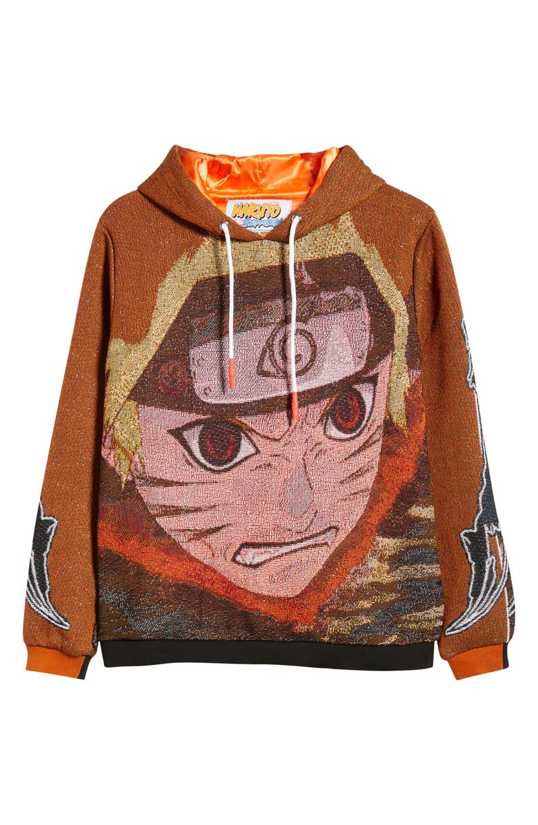 VERYRARE Kid Naruto Kyubi Hoodie, Alternate, color, Brown