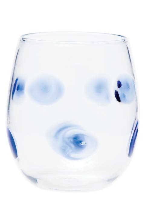 Drop Stemless Wine Glass