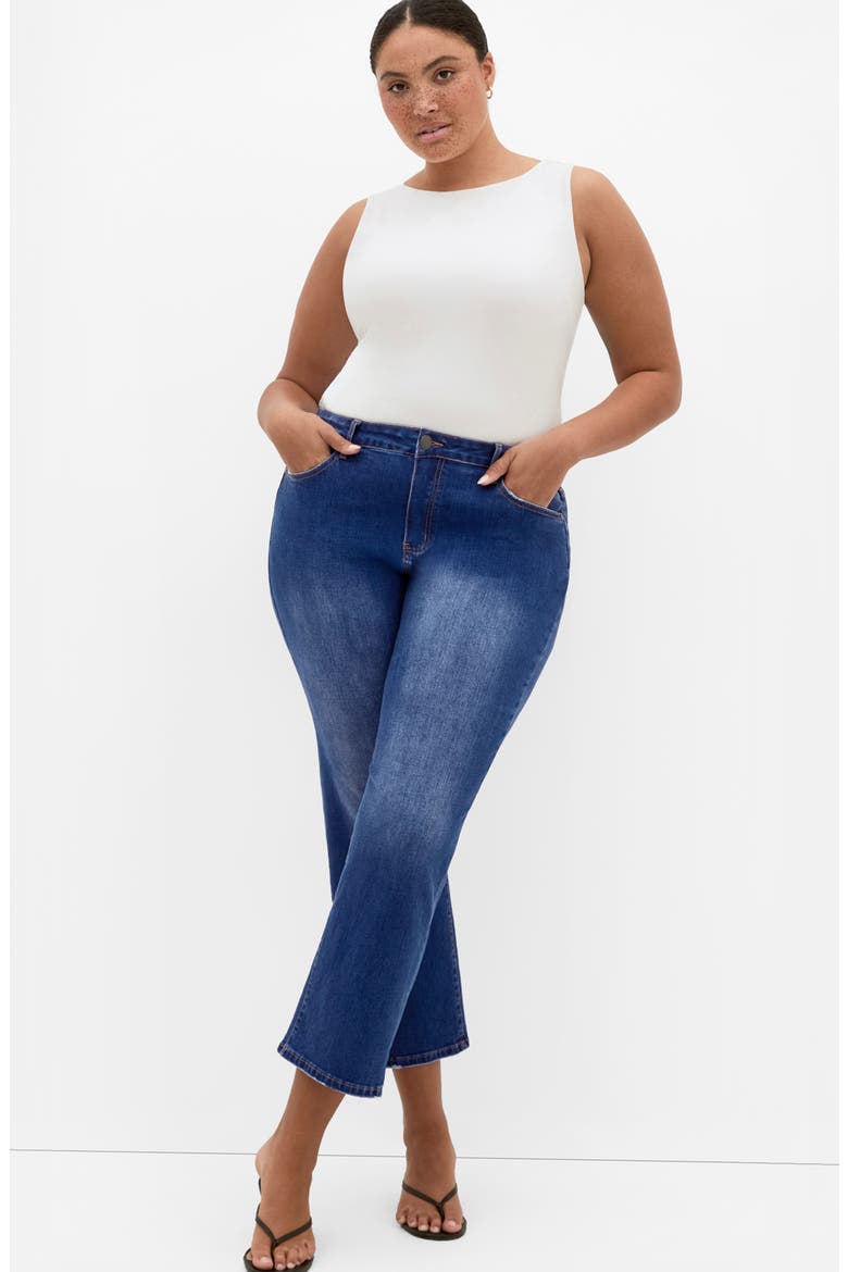 Dani Straight Leg Jeans, Alternate, color, MID WASH