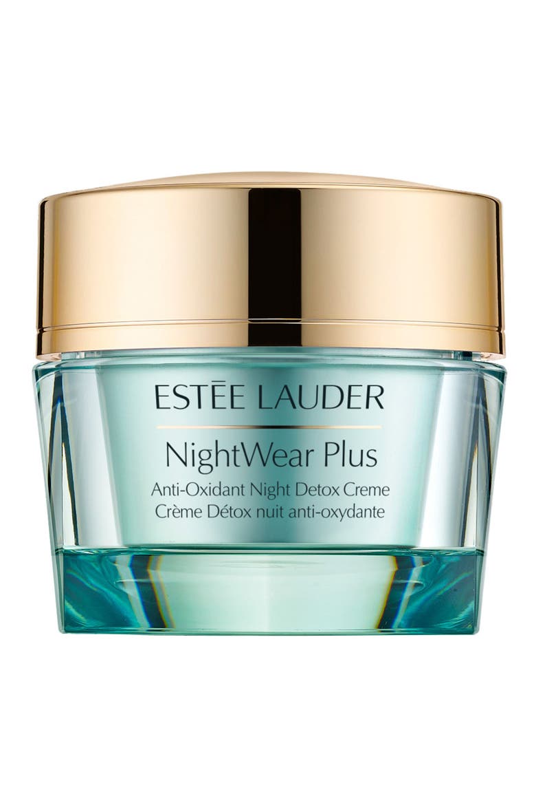 NightWear Plus Anti-Oxidant Night Detox Cream Moisturizer, Main, color, NO COLOR