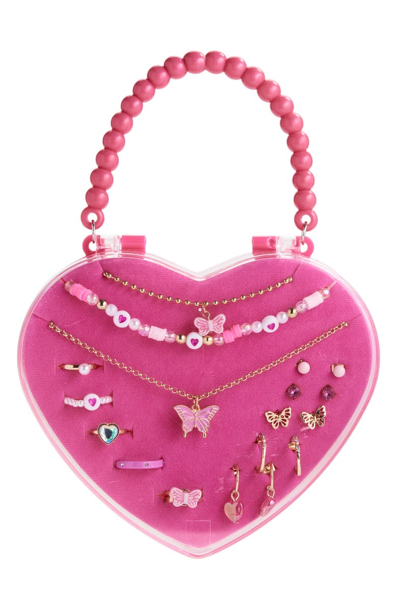 Capelli New York Kids' Assorted 13-Pack Jewelry Box, Main, color, Pink Combo