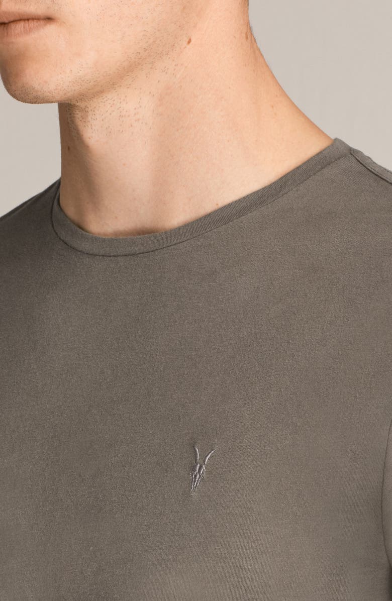 AllSaints Brace Long Sleeve Crewneck T-Shirt, Alternate, color,