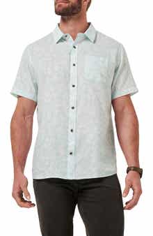 TravisMathew Double Room Short Sleeve Button-Up Shirt