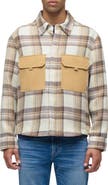 Hudson Jeans Plaid Shirt Jacket